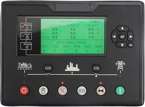LXC7120 Auto Start Generator Controller Alternator Control Board Pannel Part 1Pcs in Kuwait