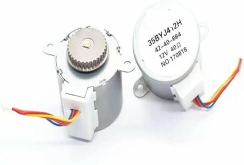 1PC 35BYJ412H DC 12V Gear Stepper Electronic Starter Stepping Electronic Starter Synchronous Wheel Gear Ratio 1:32 Industrial Motors in Kuwait