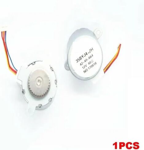 1PC 35BYJ412H DC 12V Gear Stepper Electronic Starter Stepping Electronic Starter Synchronous Wheel Gear Ratio 1:32 Industrial Motors in Kuwait