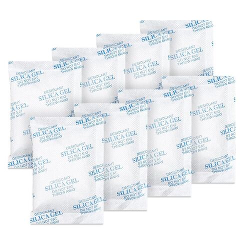Absorbking Silica Gel Packets, 20 Gram 80 Packs Food Safe Moisture Absorbers, Desiccant Packs for Storage, Reusable Desiccant for Foods, Storage Bins, 3D Filaments, Electronics, Safes in Kuwait