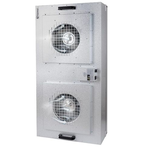 Vertical Laminar Flow-Hood Fan-Filter-Unit Yzzwer - FFU HEPA Filters for Class 100/ISO 5 Cleanliness in Clean Mycology and Mushroom Room 47.2" x 23.6" x 29" Working Area 110V in Saudi Arabia