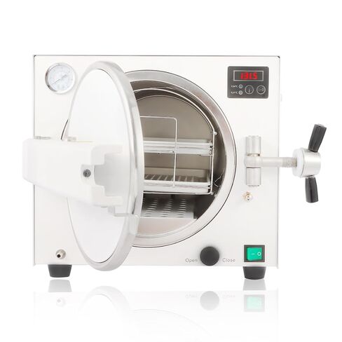 18L Autoclave Sterilizers Lab Autoclave Machine, 1100W Sterilizer Autoclave for Tools, 110V High Temperature Steam Sterilizer with LED Digital Display & Overheat Protection Etc in Kuwait