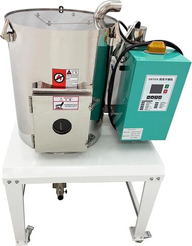 50KG Plastic Drying Machine 220V 3PH | for PP/PE/ABS/PVC, PID Temp Control, Hot Air Circulation Dryer,4KW in Kuwait