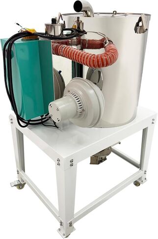 50KG Plastic Drying Machine 220V 3PH | for PP/PE/ABS/PVC, PID Temp Control, Hot Air Circulation Dryer,4KW in Kuwait