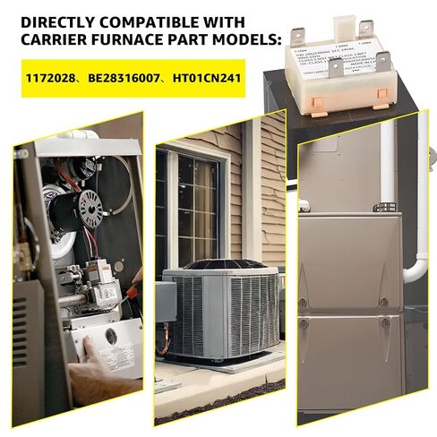 HT01CN241 Transformer 40VA - 208/240V to 24V Compatible with Carrier, Payne, Tempstar, ICP, Arcoaire, Heil Furnace Transformers HVAC Systems - 240 Volt to 24 Volt in Kuwait