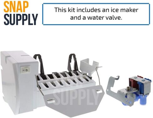PRYSM Ice Maker (WR30X10093) and Water Valve (WR57X10032) Kit in Kuwait