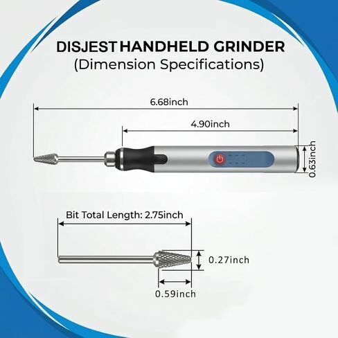 1.5ml/2ml Microcentrifuge Tubes, Cordless Handheld Micro Mixer for Laboratory Research, Professional Sample Disruption Tool with 3 Speeds & 304 Stainless Steel Pestle in Kuwait