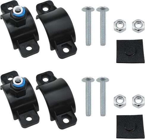 2PCS Water pipe adapter 1/4 inch quick connector drain saddle Suitable for under-counter reverse osmosis systems Compatible with RO system water purifiers in Kuwait