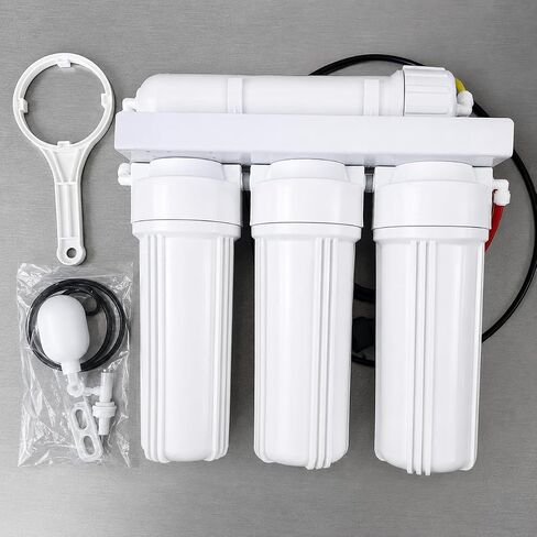 4-Stage RO Water Purification System with Float Valve Designed for Tropical Fish for Fresh and marineTanks in Kuwait