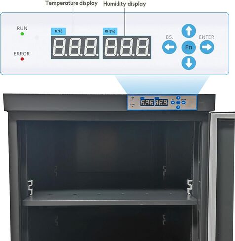 TECHTONGDA 1-10% RH Electronic Dry Cabinet Three Doors 728L/ 192Gal Industrial Desiccator Cabinet Moisture Proof Storage Cabinet 8W in Kuwait