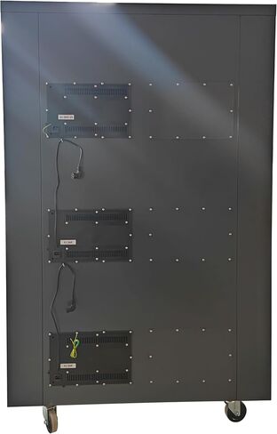 TECHTONGDA 1-10% RH خزانة جافة إلكترونية 6 أبواب 1428L/ 377Gal خزانة مجفف صناعي خزانة مقاومة للرطوبة 20 واط in Kuwait