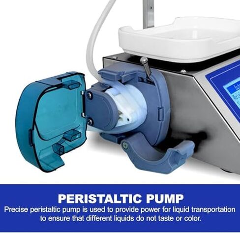 CSY-1200 Peristaltic Pump Filling Machine - High Precision Liquid Dispenser for Perfume, Nail Polish, Glue, Ink - Adjustable Flow Rate for Easy Use in Kuwait