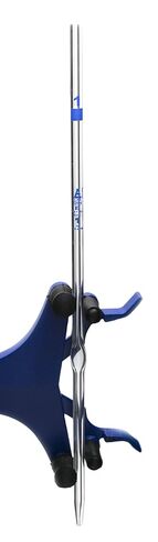 EISCO Bulb Form Pipette, 1ml - Class B, Tolerance ±0.015 - Blue Graduations - Color Code, Blue - Borosilicate Glass in Kuwait