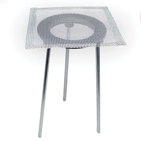 The Beadsmith Tripod with Mesh Screen – 9 Inches Tall – 6 Inch Mesh Screen – Tool for Soldering, Sweating and Heating Items – Can Be Used Over an Oil Lamp or Bunsen Burner in Kuwait