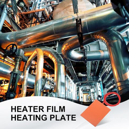 MECCANIXITY 1pcs Silicone Heating Pad, 120V 150W Heater Film Flexible Heating Plate 127mmx100mm Heater Mat for Constant Temperature in Kuwait