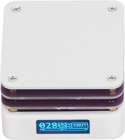 Soldering Hot Plate, 65W Thermostat Heating Soldering Station with OLED Display and USB Type C, for Electronic Repair DIY Laboratory in Kuwait