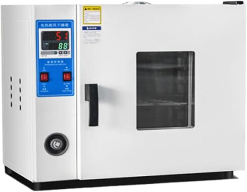 Thermostatic Drying Oven, 16l Lab Drying Heating Oven Vacuum Gauge Digital Controller, Working Environment Temperature 50-300°c, Timer Alarm Function, for Drying of Items in Kuwait