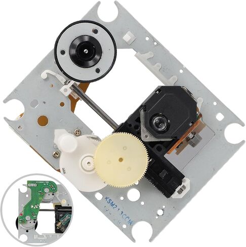KSM-213CCM Optical Pickup Lens with KSS-213C Movement Mechanism CD Player Head Replacement Tester Unit Silver in Saudi Arabia