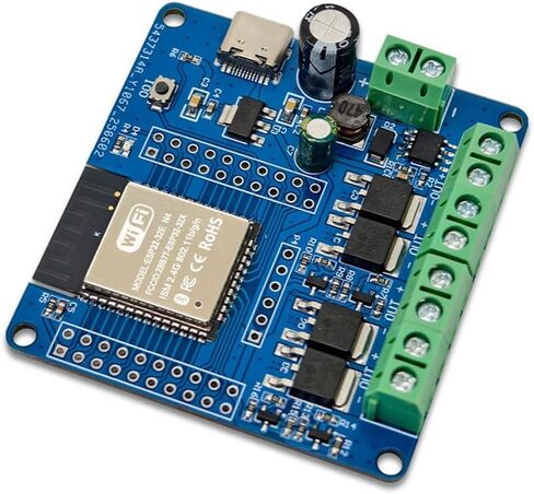 ESP32 4-قناة MOS وحدة تبديل DC5-60V على متن الطائرة ESP32-32E WiFi ووحدة BLE تعمل بالتيار المستمر in Kuwait