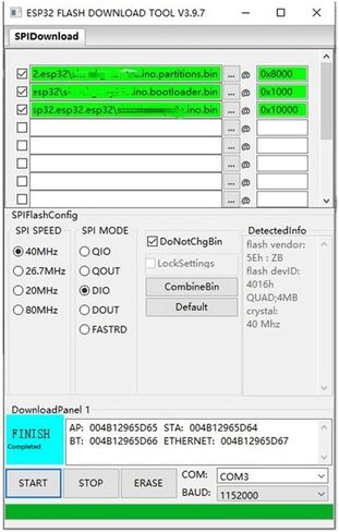 ESP32 4-قناة MOS وحدة تبديل DC5-60V على متن الطائرة ESP32-32E WiFi ووحدة BLE تعمل بالتيار المستمر in Kuwait