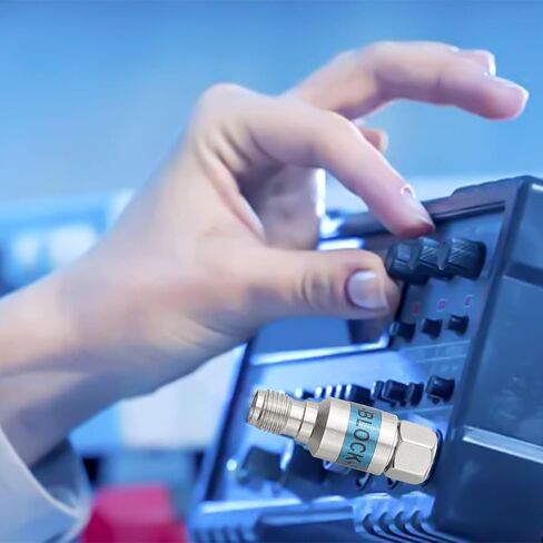 For Sma DC Blocks 6GHz 2W Ternary Alloy, 50 Ohm Straight Male To Female RF Coaxial Connector For Signal Transmission, VSWR ≤1.20 in Kuwait