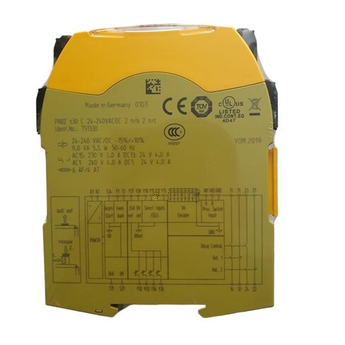 PNOZ s30 C 24-240VACDC 2n/o 2n/c 751330 وحدة التحكم في التتابع in Kuwait