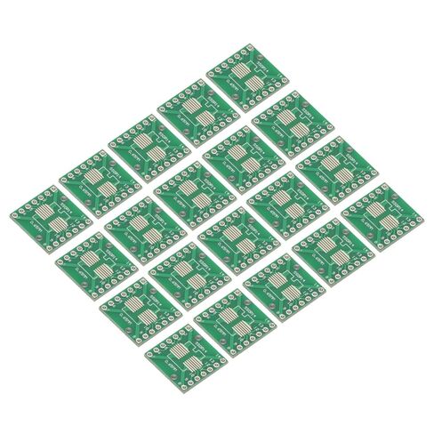 20 قطعة SOP14 SSOP14 TSSOP14 إلى DIP14 محول لوحة دارات مطبوعة ، SMD إلى DIP محول ، الملعب 1.27 مللي متر 0.65 مللي متر in Kuwait