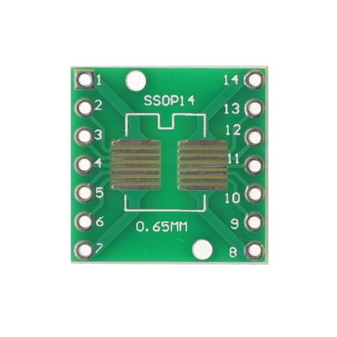 20 قطعة SOP14 SSOP14 TSSOP14 إلى DIP14 محول لوحة دارات مطبوعة ، SMD إلى DIP محول ، الملعب 1.27 مللي متر 0.65 مللي متر in Kuwait