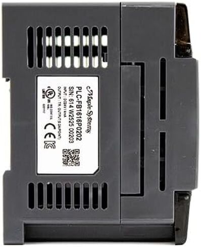 PLC, 36-Channel, 16 Digital I/O, 2 Analog I/O, Ethernet/Serial Communication, Maple Systems, PLC-FB1616P202 in Saudi Arabia