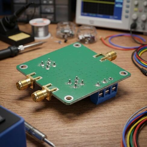 DC-500MHz Signal Multiplier Module Green PCB Differential Input for sma Female Interface Low Distortion 280mW Power Draw 0.05% Distortion Level ±1V Full Scale Input Circuit Accessory in Saudi Arabia