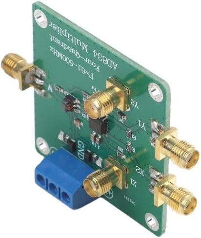 DC-500MHz Signal Multiplier Module Green PCB Differential Input for sma Female Interface Low Distortion 280mW Power Draw 0.05% Distortion Level ±1V Full Scale Input Circuit Accessory in Saudi Arabia