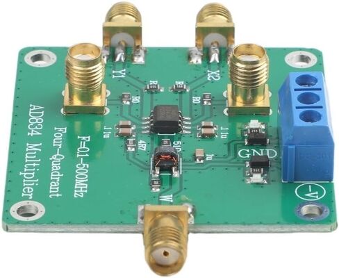 DC-500MHz Signal Multiplier Module Green PCB Differential Input for sma Female Interface Low Distortion 280mW Power Draw 0.05% Distortion Level ±1V Full Scale Input Circuit Accessory in Saudi Arabia