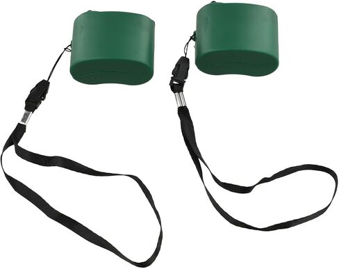Green 2 Pack Hand Crank USB for Charger Manual Dynamo for Smartphone Tablet Portable Power Source for Office Travel in Kuwait
