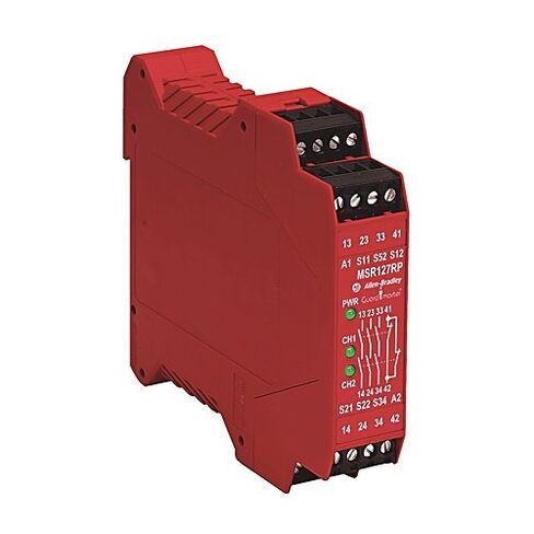 440R-N23125 3AMP، 3NO 1NC، 115VAC Supply، خرج AC15، إعادة ضبط تلقائي / يدوي، DC13، 5AMP، النوع MSR127T، 250V، 24V، 50/60HZ، مرحل الأمان in Kuwait