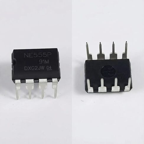 NE555P Timer IC دائرة متكاملة DIP-8 متوافقة مع TI Texas Instruments NE555 وSE555 مجموعة مولد نبض التوقيت الدقيق مكونة من 50 قطعة in Kuwait