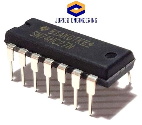 SN74HC27N SN74HC27 74HC27 7427 ثلاثي 3 مدخلات إيجابية - بوابات NOR صديقة للوحة التجارب IC DIP-14 (حزمة من 10) in Kuwait