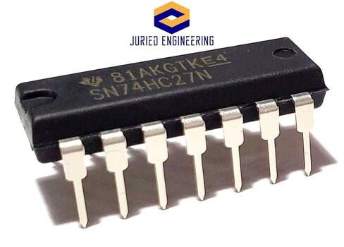 SN74HC27N SN74HC27 74HC27 7427 ثلاثي 3 مدخلات إيجابية - بوابات NOR صديقة للوحة التجارب IC DIP-14 (حزمة من 10) in Kuwait