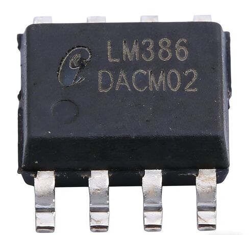20 قطعة LM386 مضخم الصوت IC SOP-8 | رقاقة مضخم الطاقة الصوتية ذات الجهد المنخفض لدائرة مضخم الصوت، وأجهزة الصوت المحمولة، ومشروعات Arduino والإلكترونيات ذاتية الصنع in Kuwait