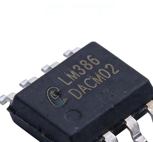20 قطعة LM386 مضخم الصوت IC SOP-8 | رقاقة مضخم الطاقة الصوتية ذات الجهد المنخفض لدائرة مضخم الصوت، وأجهزة الصوت المحمولة، ومشروعات Arduino والإلكترونيات ذاتية الصنع in Kuwait