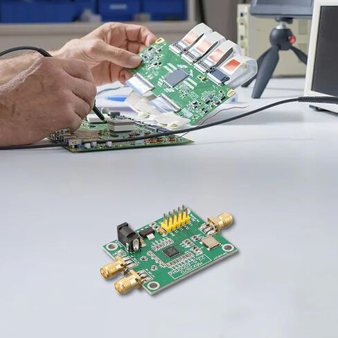 MAX2870 RF Signal Generator Module 23.5MHz-6GHz PLL VCO Differential Output 3.3V/5V Power for for ultra Wideband PLL VCO Signal Source Board Adjustable Output Power -4dBm~+5dBm 3-Wire for spi Control in Saudi Arabia