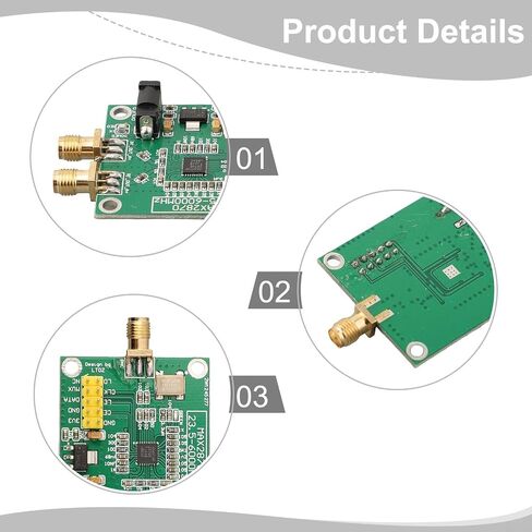 MAX2870 RF Signal Generator Module 23.5MHz-6GHz PLL VCO Differential Output 3.3V/5V Power for for ultra Wideband PLL VCO Signal Source Board Adjustable Output Power -4dBm~+5dBm 3-Wire for spi Control in Saudi Arabia