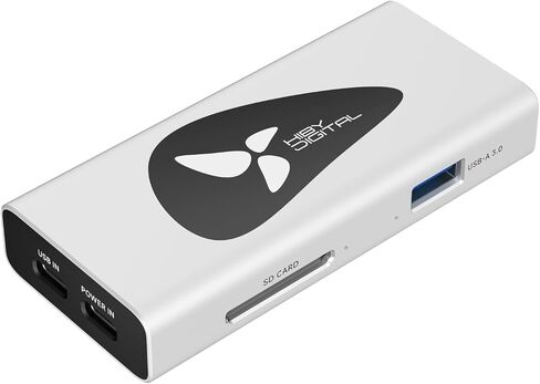 HiBy Digital AP10 USB Audio Isolator, Ground Loop Noise Eliminator, USB 3.2 Hub, PCM 32bit/384kHz DSD256 for DAC HiFi Desktop Audio System in Kuwait