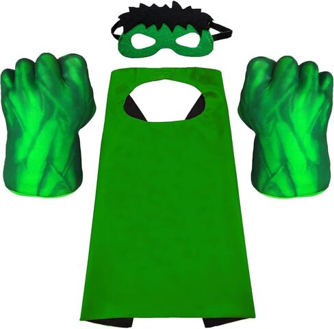 Superhero Hands Gloves Superhero Capes Fists Kids Soft Plush Superhero Toys Accessories Superhero Costumes Gloves Cosplay for Boy in Kuwait