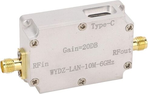مضخم إشارة LNA RF منخفض الضوضاء، 10M-6 جيجا هرتز 20DB مكاسب عالية التسطيح، واجهة SMA أنثى لراديو GPS FM in Kuwait