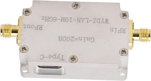 مضخم إشارة LNA RF منخفض الضوضاء، 10M-6 جيجا هرتز 20DB مكاسب عالية التسطيح، واجهة SMA أنثى لراديو GPS FM in Kuwait