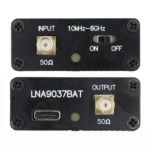 Spectrum Analyzers for 9037BAT-LNA Amplifier Linear Low Noise Block Amplifier for Signal Boost Frequency Range 100K-6GHz Gain Powered by Large Capacity 600mAH Battery Ideal for Superior Rad in Kuwait