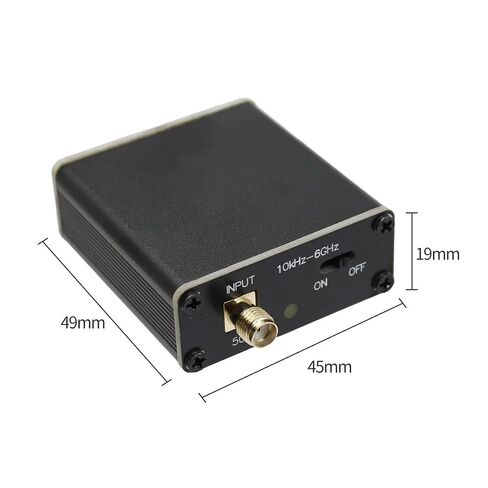 Spectrum Analyzers for 9037BAT-LNA Amplifier Linear Low Noise Block Amplifier for Signal Boost Frequency Range 100K-6GHz Gain Powered by Large Capacity 600mAH Battery Ideal for Superior Rad in Kuwait