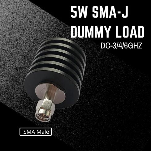 تحميل وهمي 5 وات SMA، حمل وهمي 3 جيجا هرتز 50 أوم لموصل راديو لحم الخنزير منخفض VSWR rf لاختبار الهوائي، جهاز إرسال راديو (3G SMA) in Kuwait