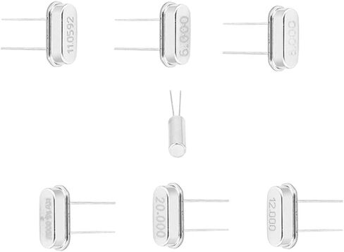 Crystal Oscillator Kit, 35PCS Electronic Components, High Quality for DIY Electronics Projects, 32.768KHz to 20MHz for Hobbyists and Engineers in Kuwait