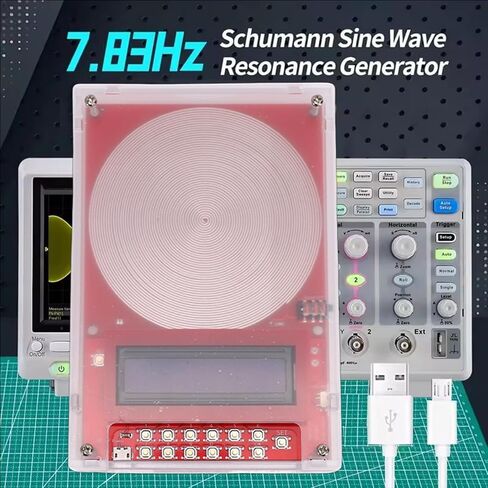Frequency Generator 0.01Hz-100000Hz Adjustable LCD Display Screen 7.83Hz Ultra Low Frequency Pulse Generator in Kuwait